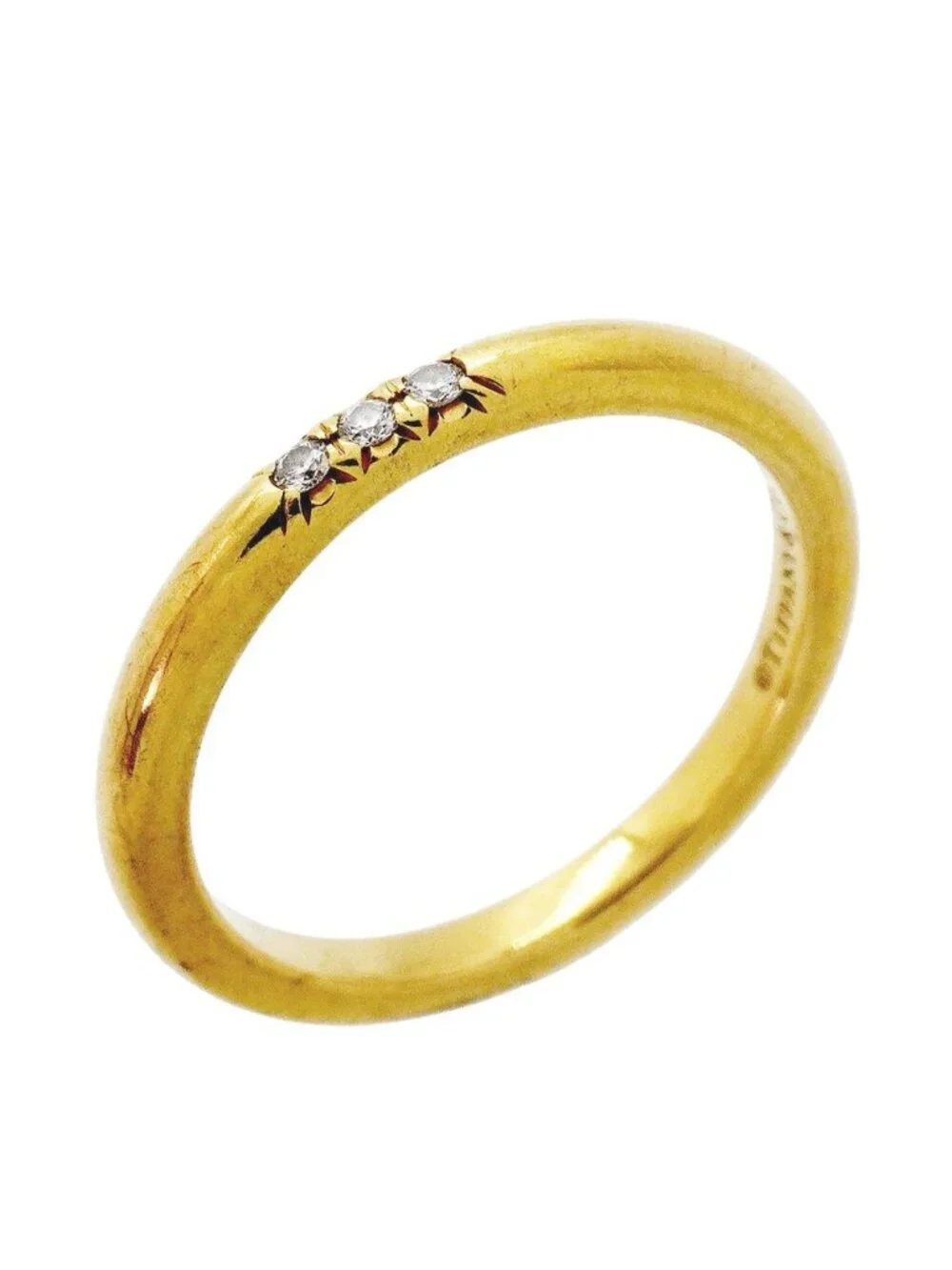 Tiffany & Co Ring Forever 18k Yellow Gold Diamond